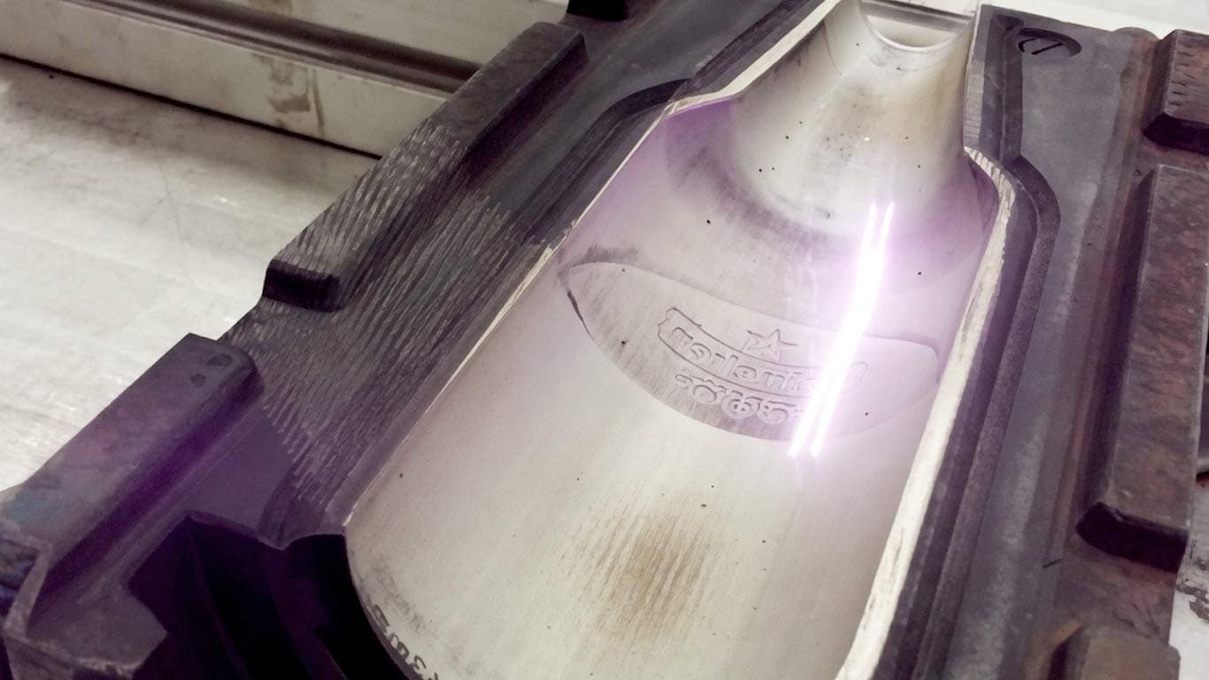 Laser cleaning injection mold tooling and precision metal cavity surfaces