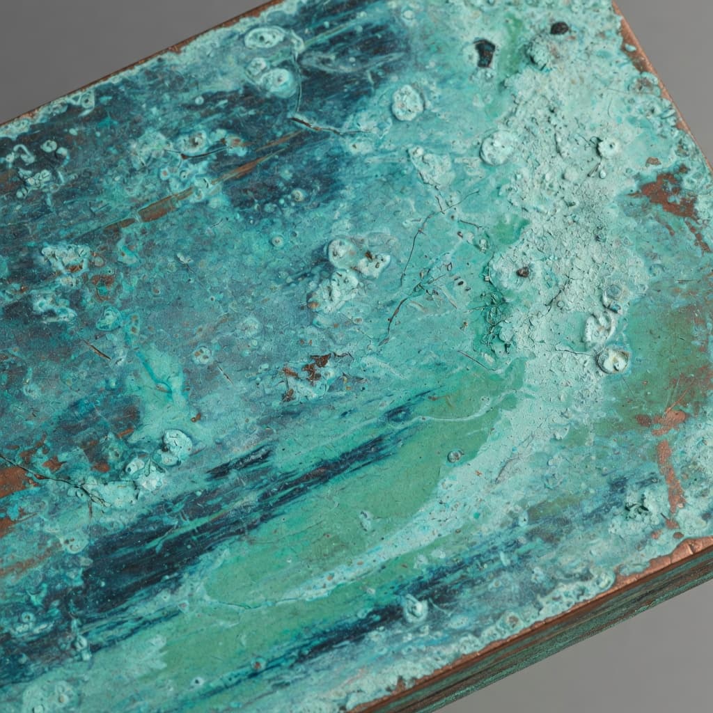 Copper Patina image for contaminants