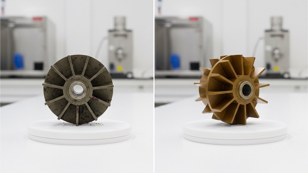 Polyimide surface during precision laser cleaning process removing contamination layer