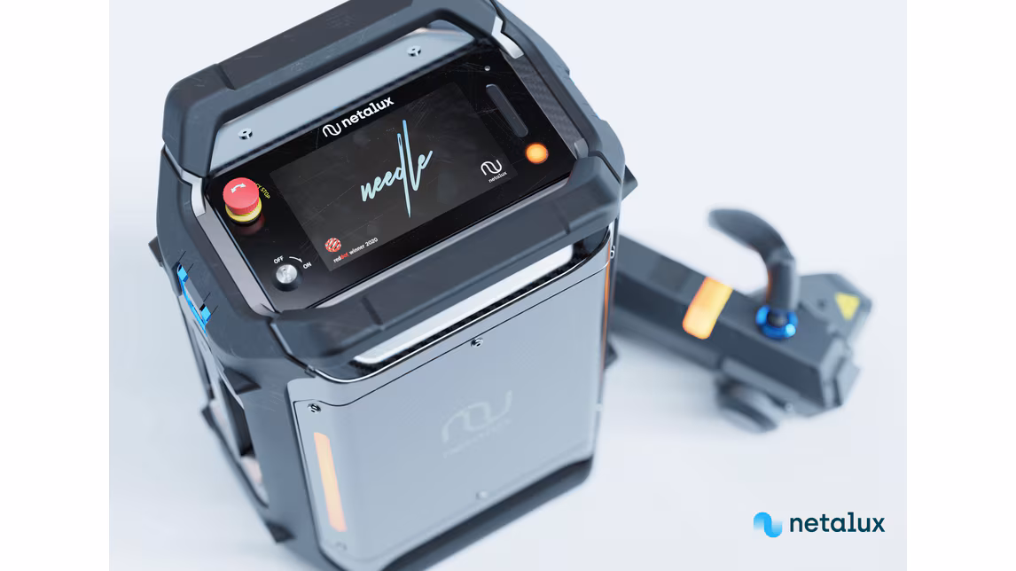Netalux Needle 100 laser cleaning system