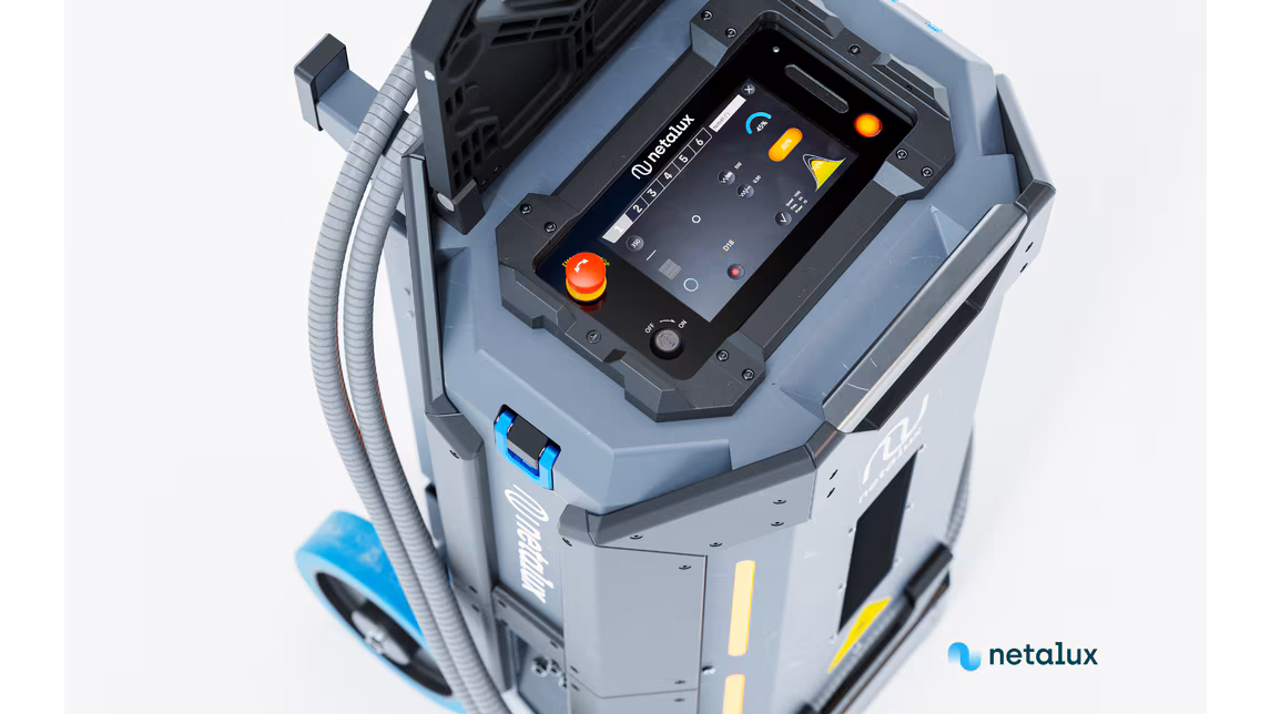 Netalux Needle 200 laser cleaning system